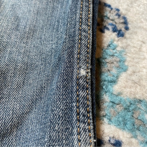 Vintage Y2K L.E.I. Custom Embroidered Moon and Stars Dream Catcher Flare Jeans - Picture 9 of 15